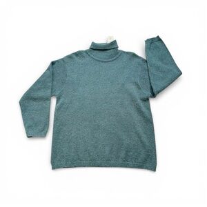 ★ Vintage NWT Summit Hill Turtleneck Sweater - Light Dust Blue ★